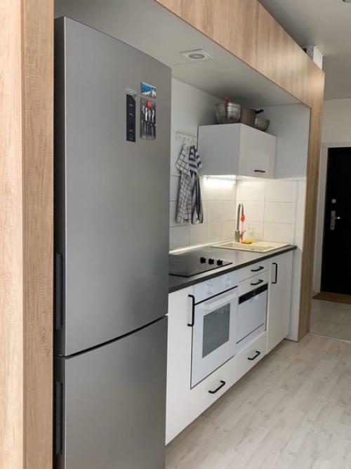 Реализованный ремонт малышки студии. 04