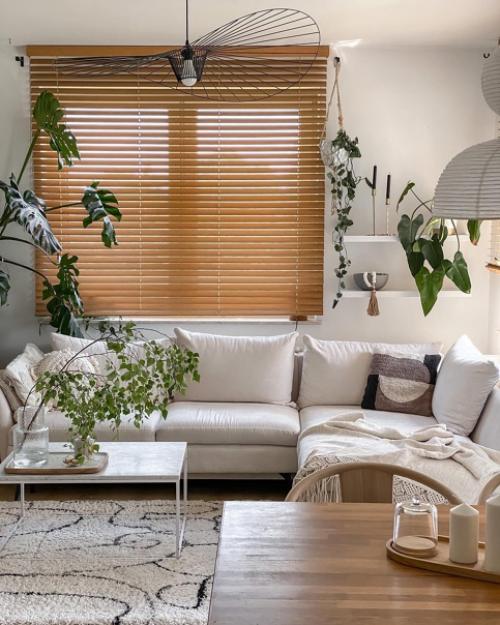 Угловой диван в гостиной. 08