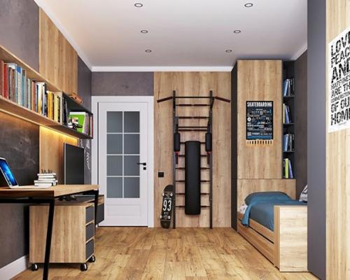 Дизайн детской комнаты площадью 12 кв м! 03