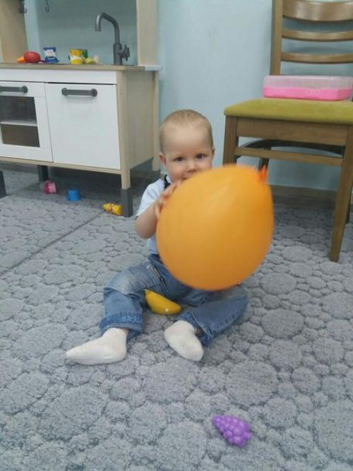 Сегодня на чудесном дне рождении Илюши в кафе облака были! 05