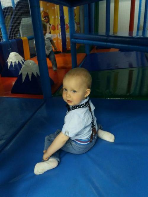 Сегодня на чудесном дне рождении Илюши в кафе облака были! 06