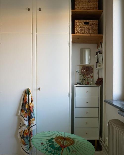 Небесно-голубая кухня очаровательна. 06