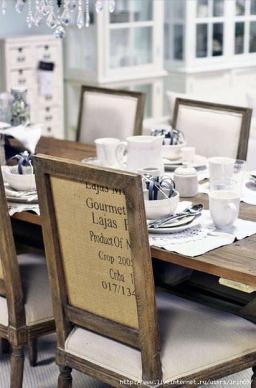 Альбом номер 1. мешковина, джутовые мешки - это самый экологичный, крепкий и очень дешевый материал для обивки мебели и оформления интерьера. 09