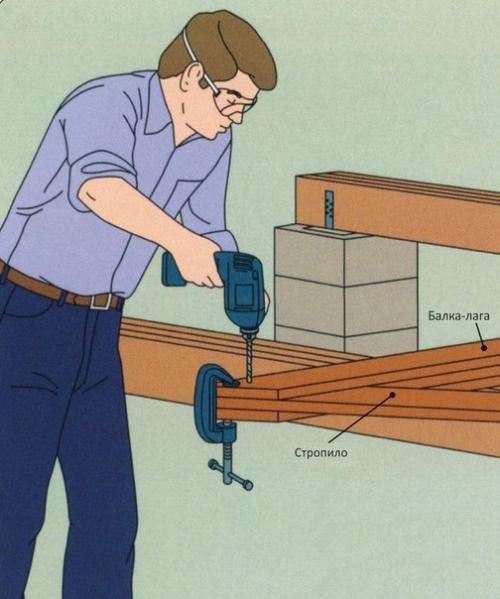 Простой а - рамный дом, краткое описание конструкции. 02
