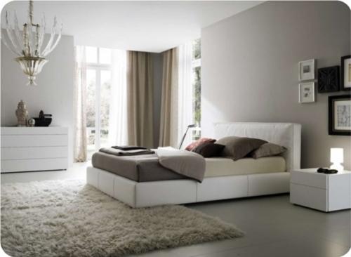 Спальни в стиле модерн - изящный современный дизайн. 01