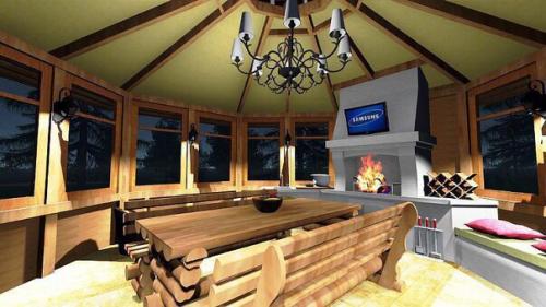 Индивидуальный проект беседки Релакс. 04