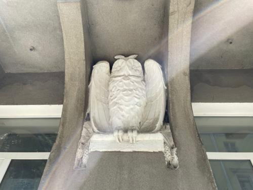 Дом с Совой, принадлежавший городскому архитектору Воронежа Михаилу Николаевичу замятнину. 02