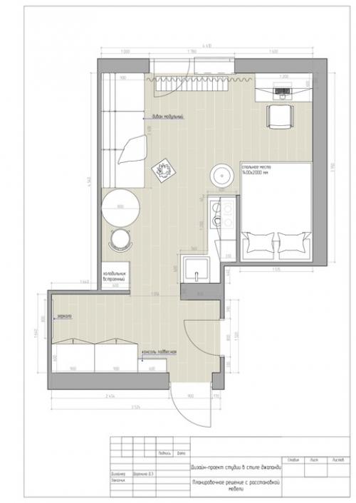 Номинация: интерьер жилого пространства. 08