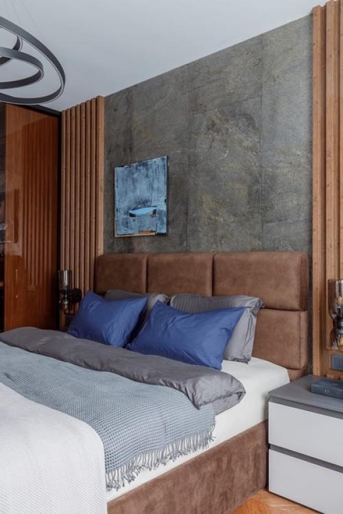 Декоративные рейки - нетривиальный способ декорирования стен или потолка. 08