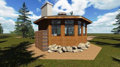 Индивидуальный проект беседки Релакс. 05