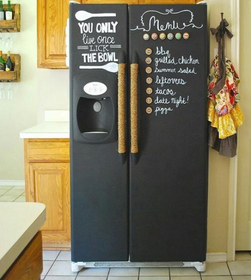 5 удачных мест в доме для покраски грифельной краской. 01