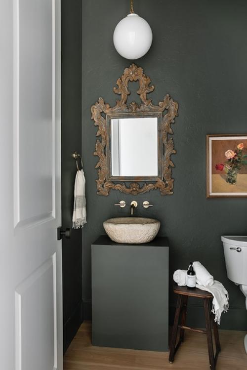 Теплый и уютный интерьер вне времени в США. 09