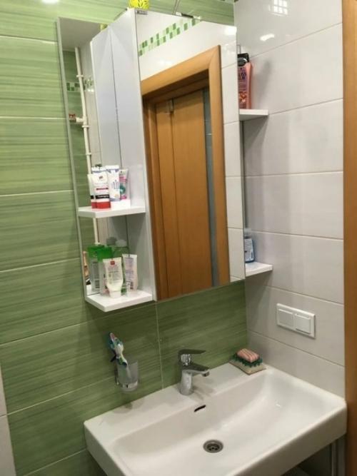 Очень продуманная ванная. 01