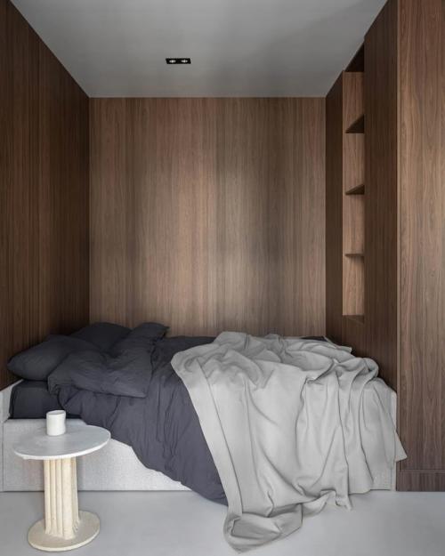 Легкий и минималистичный интерьер квартиры для девушки. 07