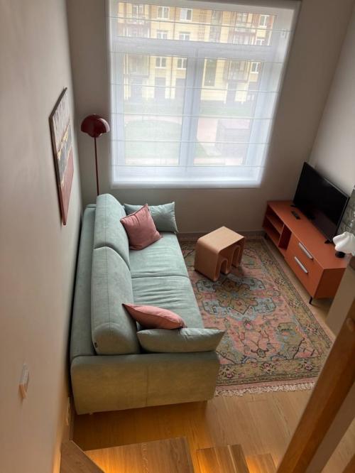 Интерьер двухуровневой квартиры в ЖК образцовые кварталы. 07