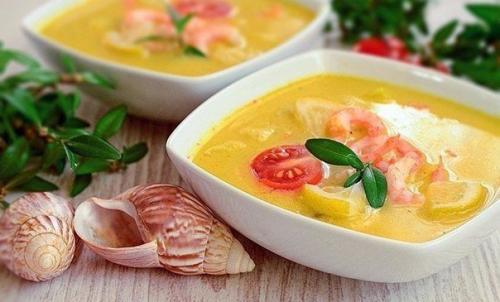 Топ - 6 самых простых сырных супов. 02