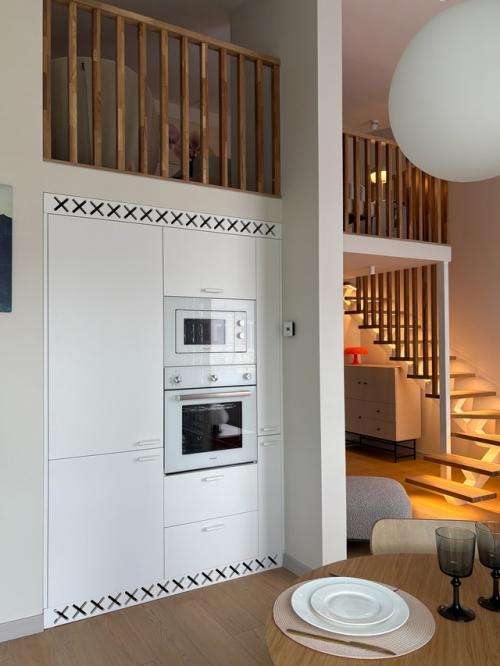 Интерьер двухуровневой квартиры в ЖК образцовые кварталы. 04