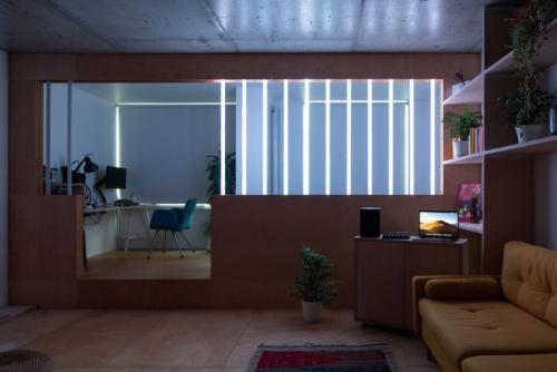 Интерьер квартиры - студии 51 кв. 03