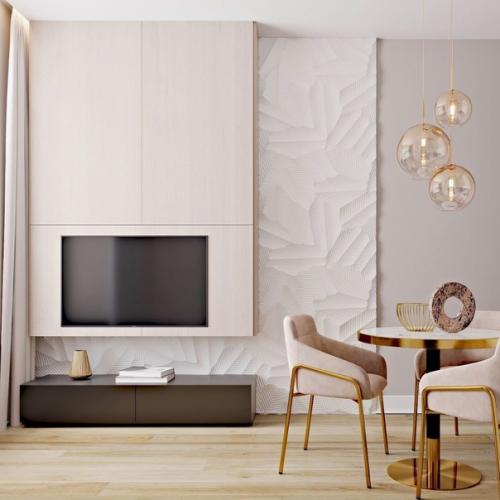 Интерьер кухни - гостиной. 03