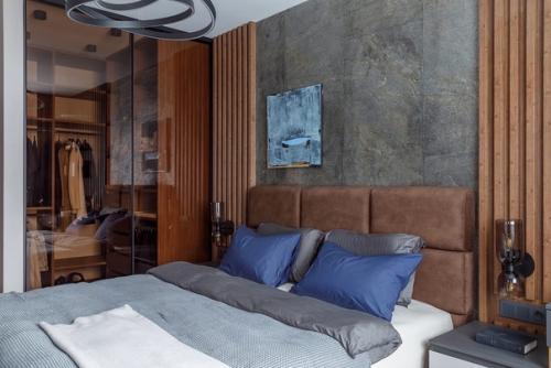 Декоративные рейки - нетривиальный способ декорирования стен или потолка. 07