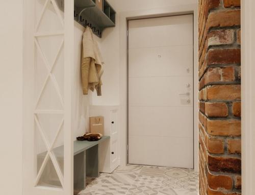 Однокомнатная квартира в скандинавском стиле, предназначенная для молодого холостяка. 09