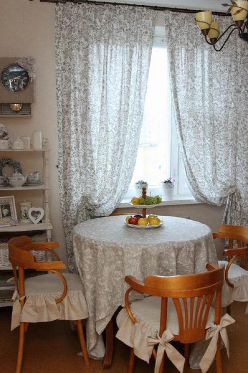 Теплая, уютная бежевая кухня 9. 5 кв. 03