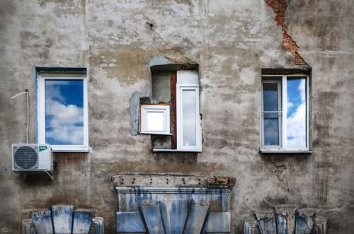 Разоренный микрорайон нижний тракторный в Волгограде. 03