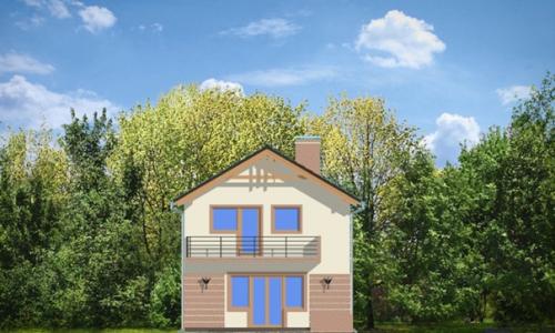 Дома с мансардой - это эстетика и практичность в одном виде. 05