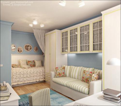 Дизайн - проект маленькой однушки. 01