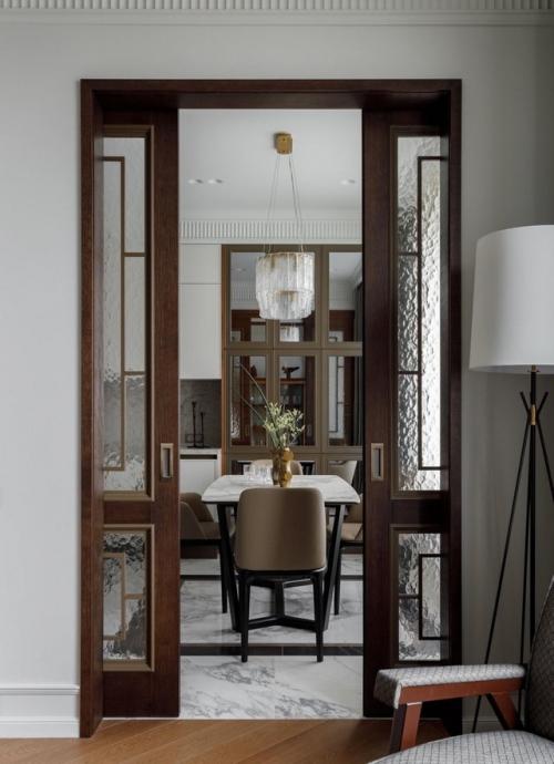 Американская классика в московской квартире площадью 140 м. 05