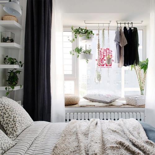 Где хранить вещи в маленькой спальне, если у вас нет гардеробной и большого шкафа! 05 Где хранить вещи в маленькой спальне, если у вас нет гардеробной и большого шкафа! 05