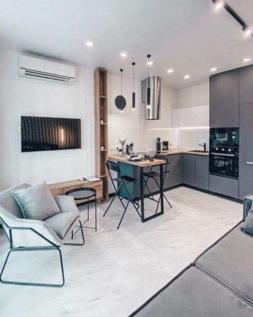 Стильное объединенное пространство. 01