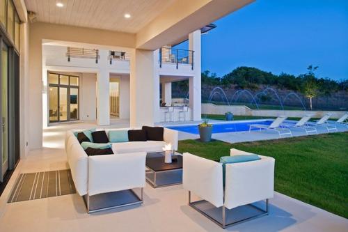 Дом в средиземноморском стиле в пустыне штата техас. 07