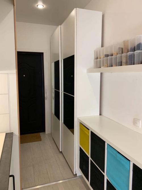 Реализованный ремонт малышки студии. 06