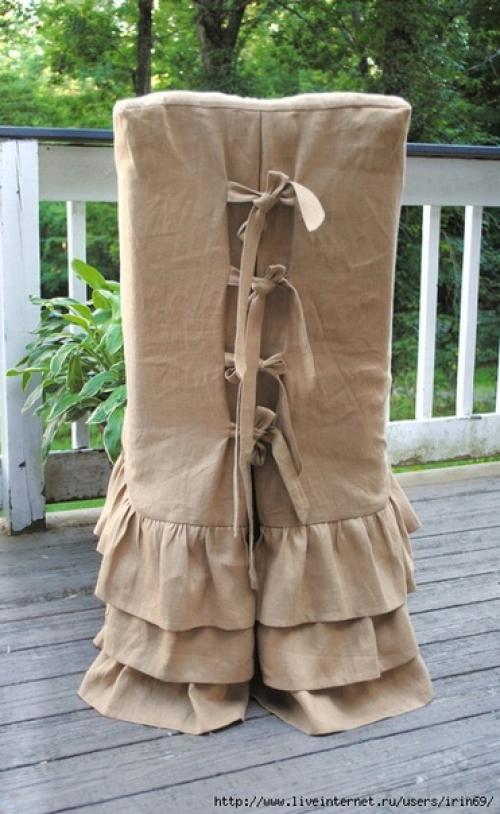 Альбом номер 3. мешковина, джутовые мешки - это самый экологичный, крепкий и очень дешевый материал для обивки мебели и оформления интерьера. 04