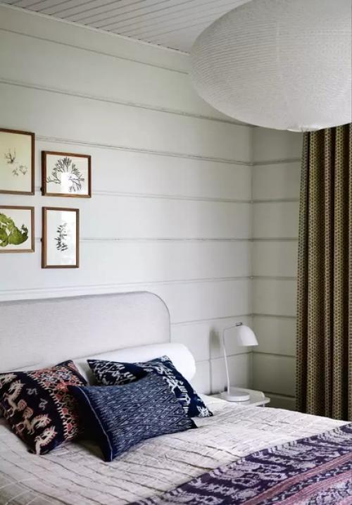 Интерьер этого летнего дома создан из сочетания старой унаследованной мебели и продуманных новых приобретений. 08