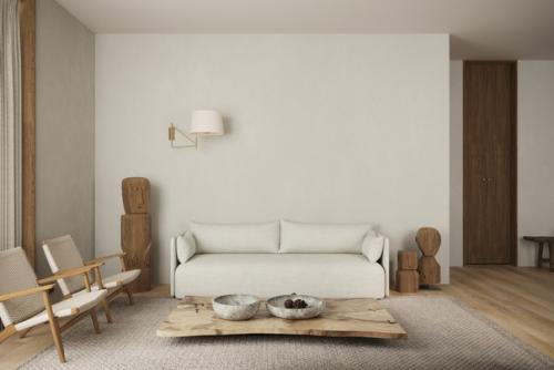 Гостиная в стиле минимализм. 02