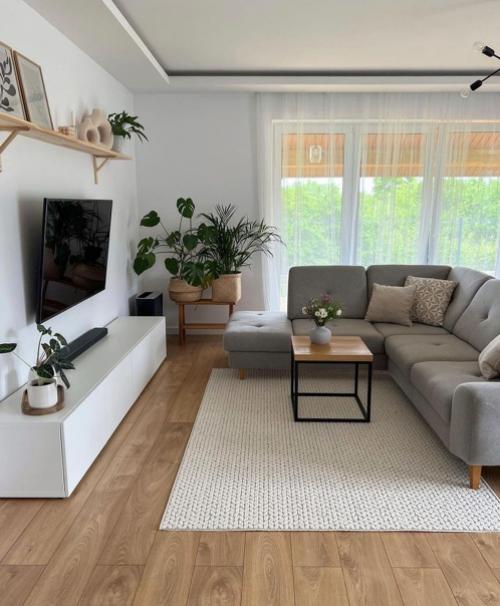 Угловой диван в гостиной. 07