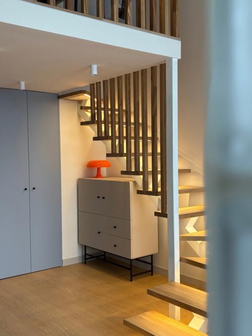 Интерьер двухуровневой квартиры в ЖК образцовые кварталы. 08