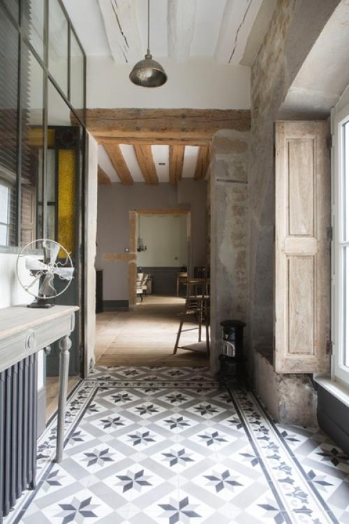 Французский интерьер в стиле винтаж. 01