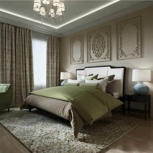 Спальни в стиле модерн - изящный современный дизайн. 04