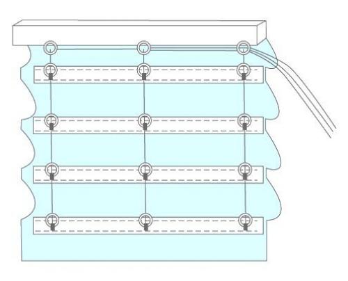 Мк по пошиву римской шторы. 04