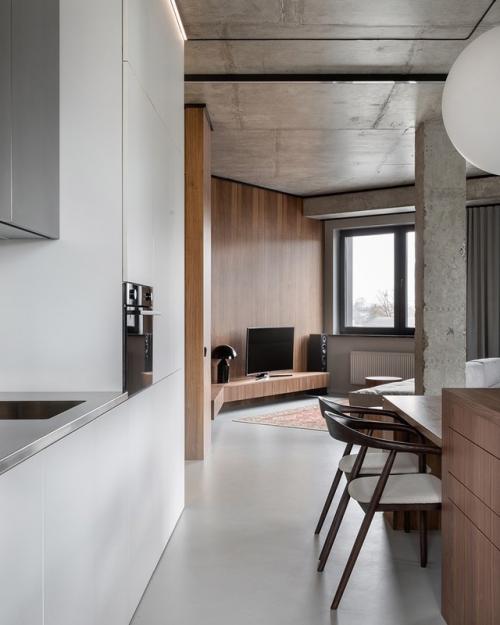 Дизайнер Юлия страпко завершила работу над интерьером квартиры площадью 82, 9 кв. 04