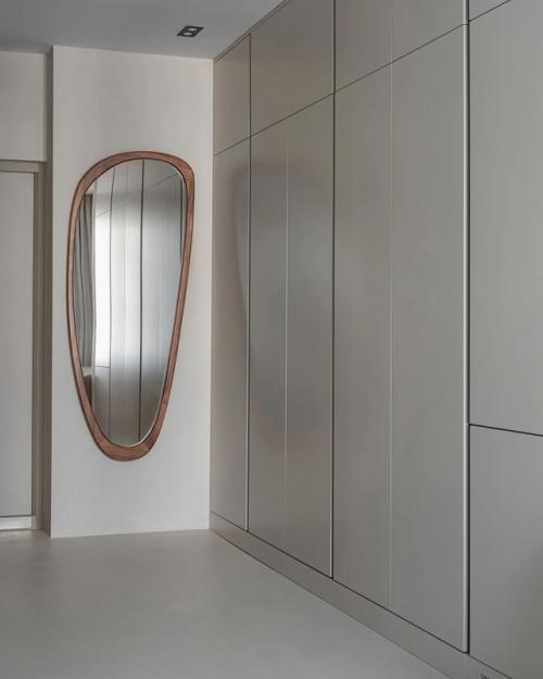 Легкий и минималистичный интерьер квартиры для девушки. 08