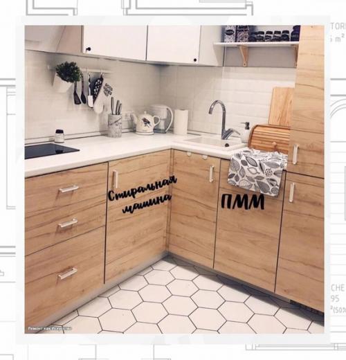 Дизайн кухни 4 кв. 04