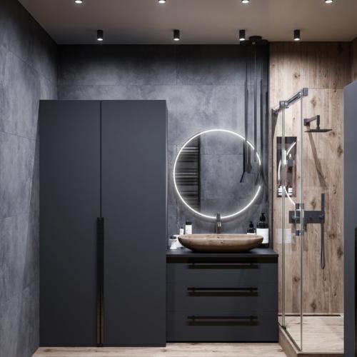 Ванная комната.  Площадь помещения 5, 25 кв. 03