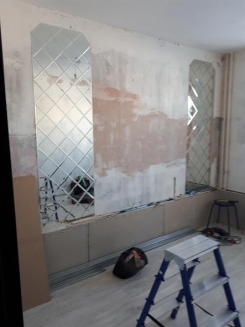 Ремонт в спальне руками супружеской пары. 07