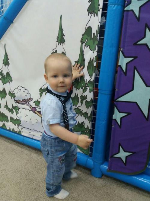 Сегодня на чудесном дне рождении Илюши в кафе облака были! 07