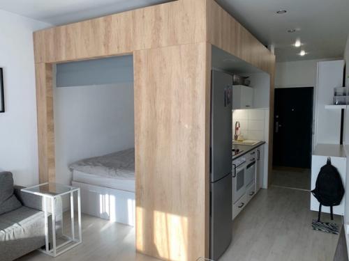 Реализованный ремонт малышки студии. 03