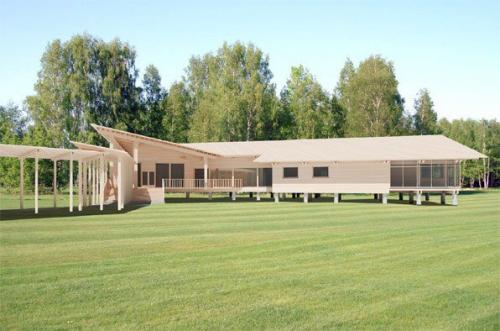 Лишь в том случае, если вы любите архитектуру так же, как и мы, то вам понравится наша подборка необычных жилых домов Подмосковья? 04